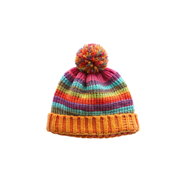 قبعة أطفال ملونة
