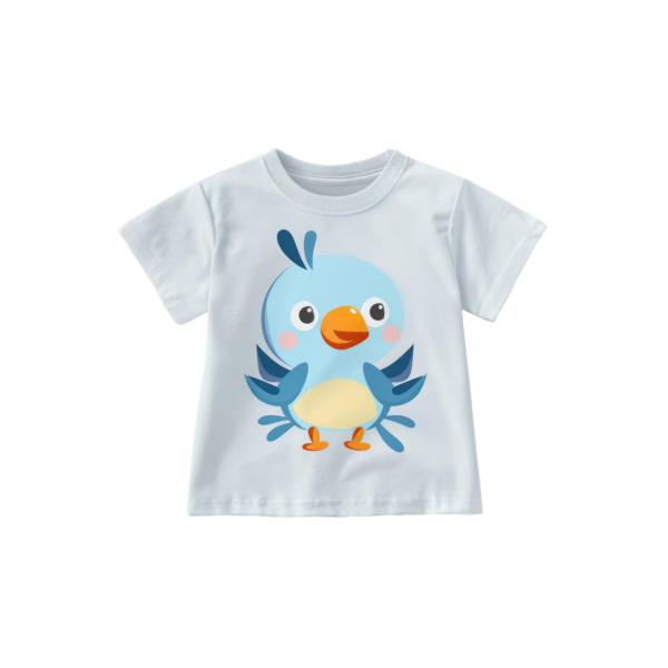 تيشيرت أطفال برسمة طائر